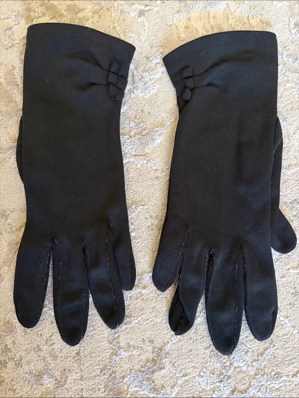 Classic Black Long Gloves